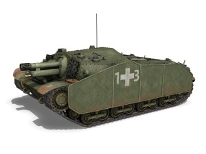 43m zrinyi ii - 1rd battery 13 3D 모델