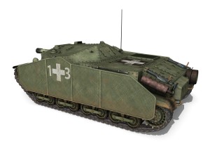 43m zrinyi ii - 1rd battery 13 3D 모델