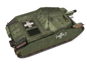 43m zrinyi ii - 1rd battery 13 3D 모델