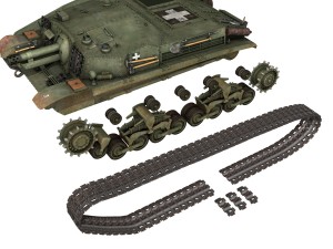 43m zrinyi ii - 1rd battery 13 3D 모델
