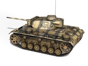 pzkpfw iii - panzer 3 - ausfl - 223 Modelo 3D