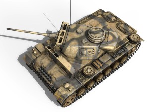 pzkpfw iii - panzer 3 - ausfl - 223 Modelo 3D