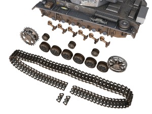 pzkpfw iii - panzer 3 - ausfj - 1k 3D 모델