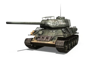 t-34 85 - soviet medium tank - 239 3D Model