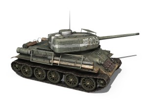 t-34 85 - soviet medium tank - 239 Modelo 3D