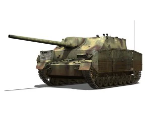 jagdpanzer iv l70 a - 14 3D Model