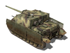 jagdpanzer iv l70 a - 14 Modelo 3D