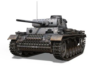 pzkpfw iii - panzer 3 - ausfm - 513 3D Model