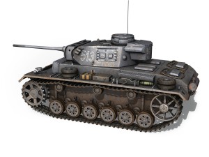 pzkpfw iii - panzer 3 - ausfm - 513 Modello 3D