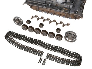pzkpfw iii - panzer 3 - ausfm - 513 Modello 3D