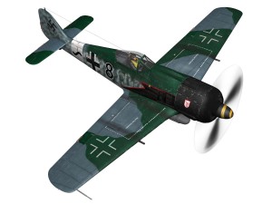 focke wulf - fw190 a8 - black 8 Modelo 3D