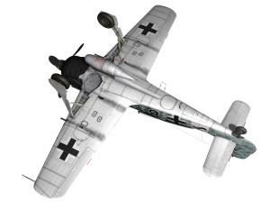 focke wulf - fw190 a8 - black 8 Modelo 3D
