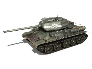 t-34 85 - soviet medium tank - 239 3D 모델