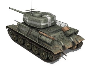 t-34 85 - soviet medium tank - 239 3D 모델