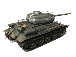 t-34 85 - soviet medium tank - 239 3D Model