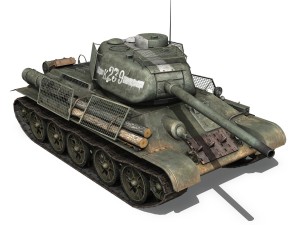 t-34 85 - soviet medium tank - 239 3D 모델