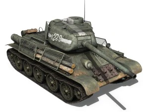 t-34 85 - soviet medium tank - 239 3D Model