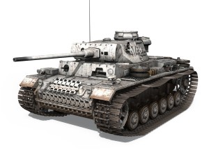 pzkpfw iii - panzer 3 - ausfm - 414 3D Model