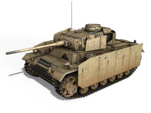 pzkpfw iii - panzer 3 - ausfm - 631 3D 模型
