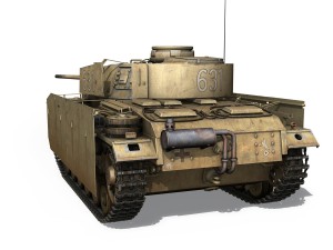 pzkpfw iii - panzer 3 - ausfm - 631 3D 模型
