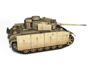 pzkpfw iii - panzer 3 - ausfm - 631 3D 模型