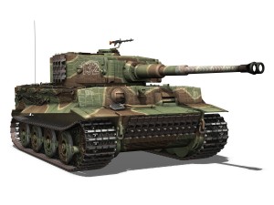 panzer vi - tiger - 132 - late production 3D-Modell