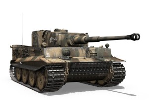 panzer vi - tiger - s21 - early production 3D Model