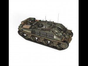 m4 sherman arv mki - 151083 3D 모델