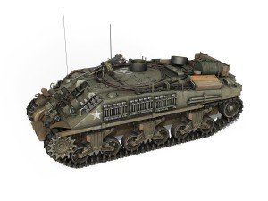 m4 sherman arv mki - 151083 3D 모델
