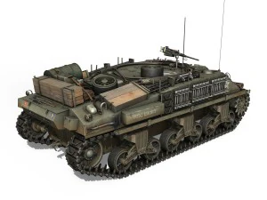 m4 sherman arv mki - 151083 3D Model