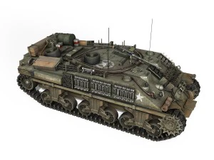 m4 sherman arv mki - 151083 3D Model