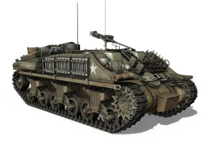 m4 sherman arv mki - 151083 3D Model