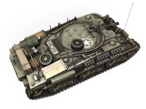 m4 sherman arv mki - 151083 3D 모델