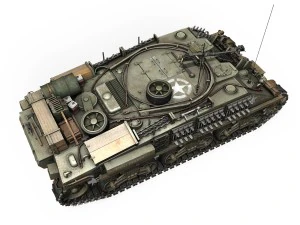 m4 sherman arv mki - 151083 3D Model