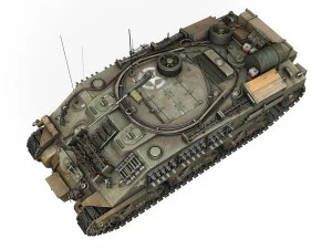m4 sherman arv mki - 151083 3D Model