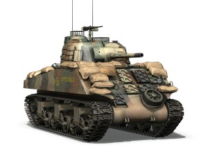 m4a3 sherman - applejack 3D Model