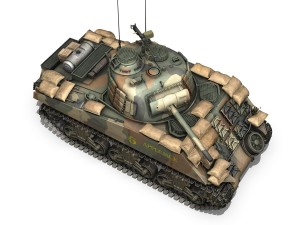 m4a3 sherman - applejack 3D Model
