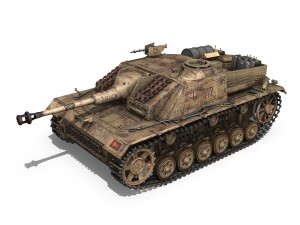 stug iii - ausfg - 312 - mid production Modello 3D