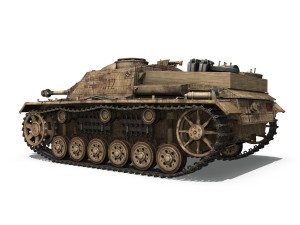 stug iii - ausfg - 312 - mid production Modello 3D