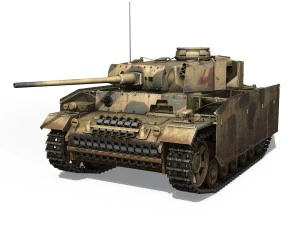 pzkpfw iii - panzer 3 - ausfm - 421 3D Model