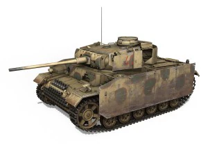 pzkpfw iii - panzer 3 - ausfm - 421 3D Model
