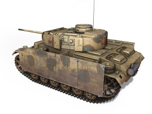 pzkpfw iii - panzer 3 - ausfm - 421 Modelo 3D