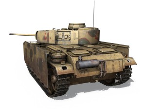 pzkpfw iii - panzer 3 - ausfm - 421 Modelo 3D