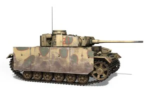 pzkpfw iii - panzer 3 - ausfm - 421 3D Model