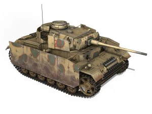 pzkpfw iii - panzer 3 - ausfm - 421 3D Model