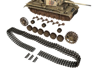 pzkpfw iii - panzer 3 - ausfm - 421 Modelo 3D