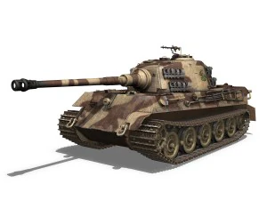 panzerkampfwagen vi - ausf b - tiger ii - 201 3D Model