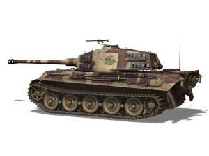 panzerkampfwagen vi - ausf b - tiger ii - 201 3Dモデル