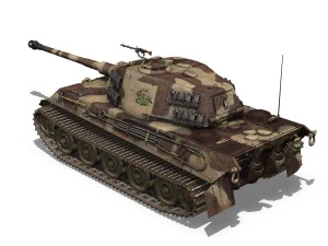 panzerkampfwagen vi - ausf b - tiger ii - 201 3D Model