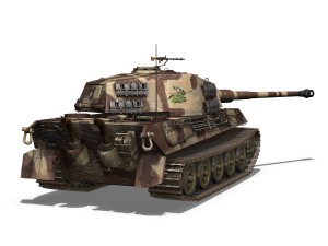 panzerkampfwagen vi - ausf b - tiger ii - 201 3Dモデル